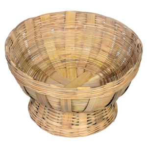 Bamboo Fruit Basket with Stand