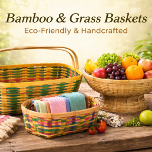 Bamboo & Grass Baskets