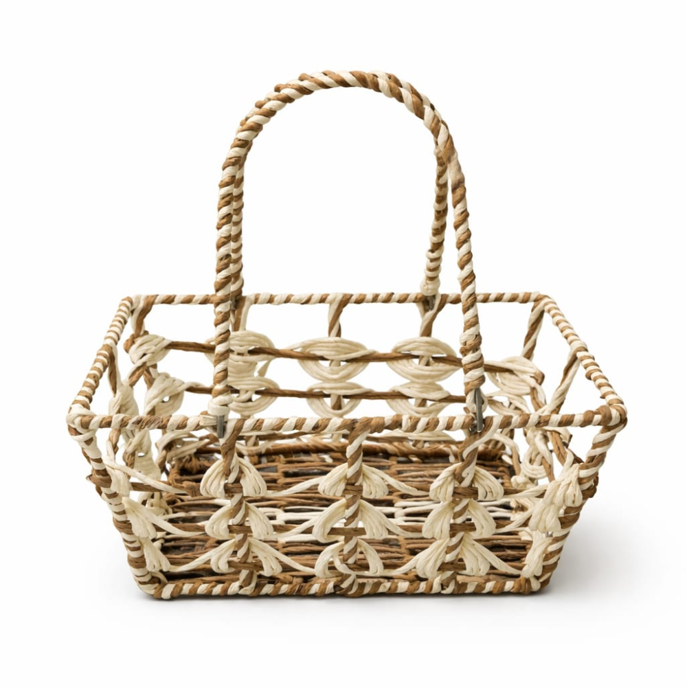 Open Weave Jute Basket