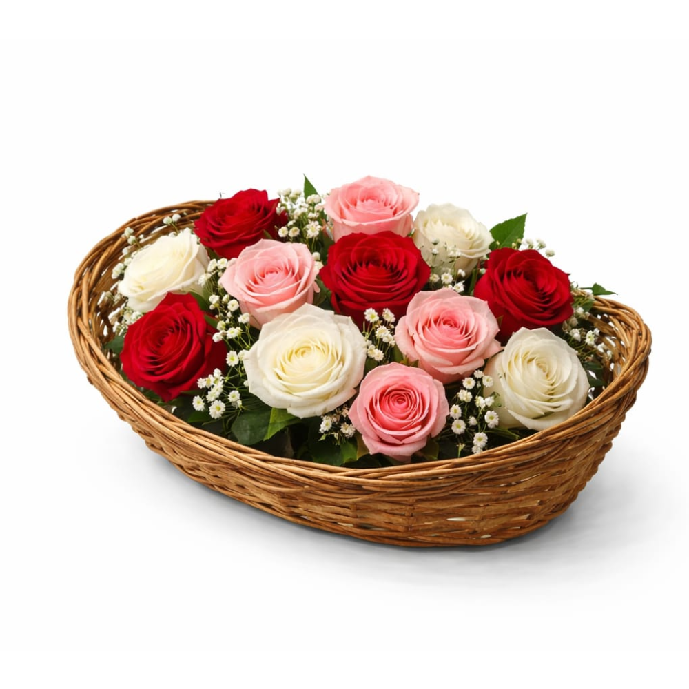 Handwoven Willow Basket - Image 2