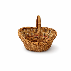 Handwoven Wicker Picnic Basket