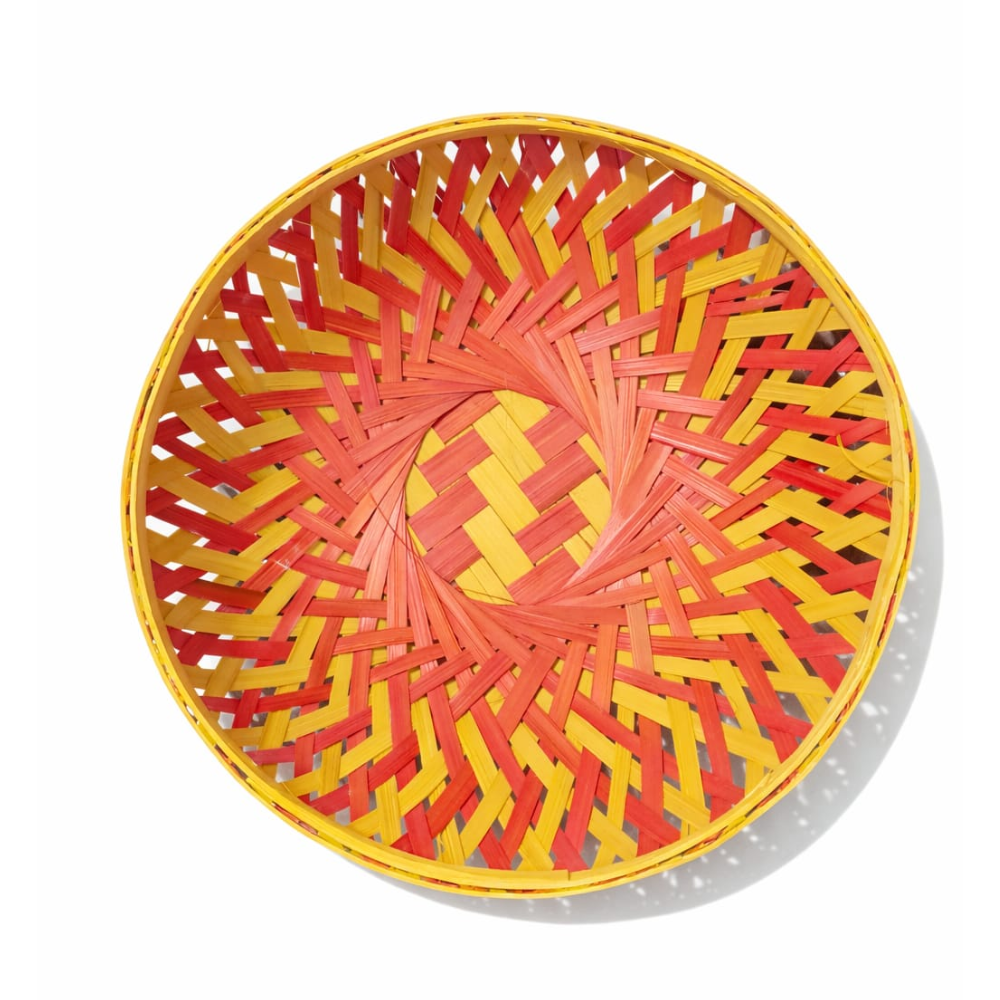 Colorful Bamboo Serving Tray - Image 3