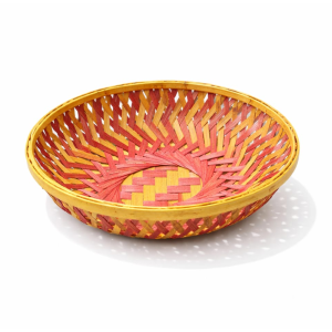 Colorful Bamboo Serving Tray