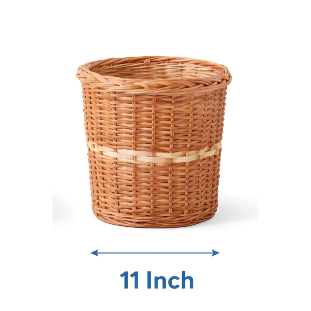 Set of 3 Premium Wicker Buckets - Image 3