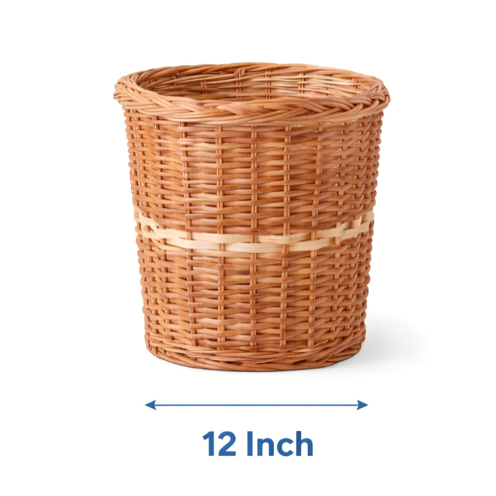 Set of 3 Premium Wicker Buckets - Image 2