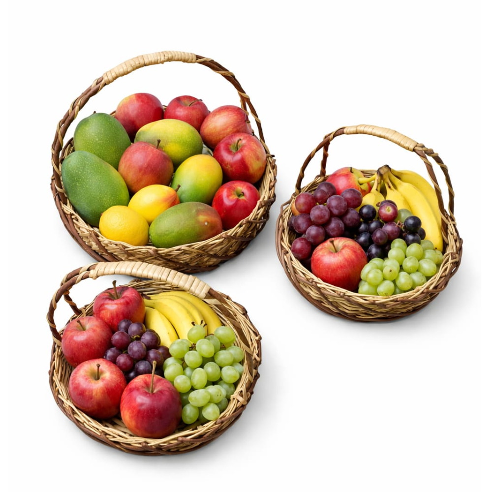 Heritage Handwoven Basket Set (Set of 3) - Image 2